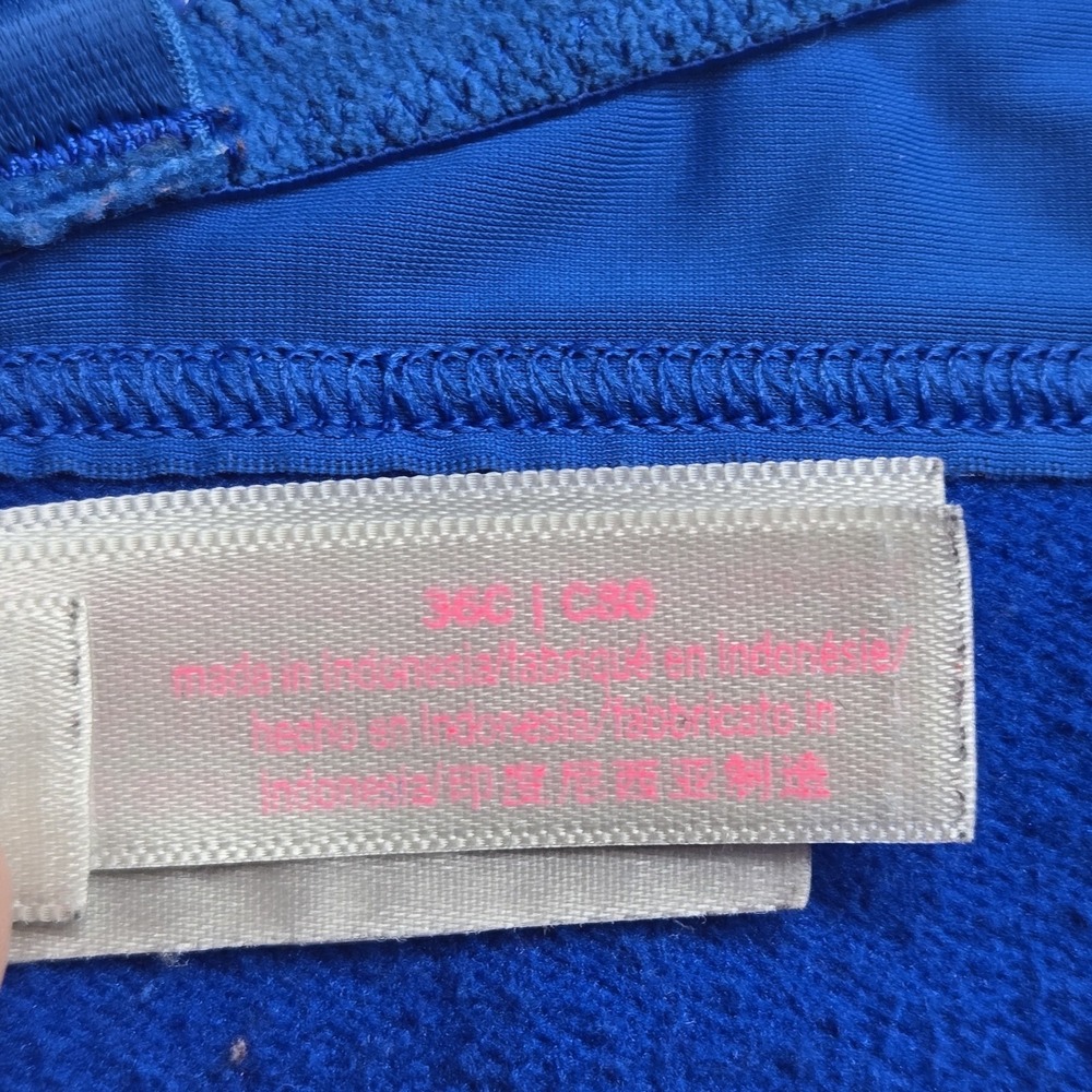 Blue Women's Bra - Picture 4 of 14